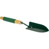 Narrow hand trowel - metal, green  - 1 ['Narrow shovel', ' metal shovel', ' garden shovel']