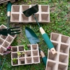 Narrow hand trowel - metal, green - 4 ['Narrow shovel', ' metal shovel', ' garden shovel']
