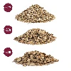 Natural alder and beech wood chips of medium fraction (KL8), 15 kg - 2 ['woodchips', ' for smoking', ' alder woodchips', ' beech woodchips']