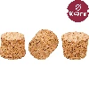 Natural tapered cork Ø43/50mm , agglomerate  - 2 ['cork', ' cork for wine', ' bottle cork', ' wine stopper', ' wine bottles with corks']