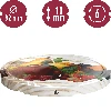 Ø82/6 twist-off lid, fruit on white background - 10 pcs - 3 ['twist-off lids for jars', ' lids for jars', ' jar lids', ' fruit pattern lids', ' lids with fruit', ' decorative jar lids', ' jar lids with 6 catches', ' lids with safety button', ' jam lids', ' fruit preserve lids', ' stewed fruit drink lids']