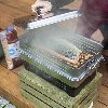 Outdoor table smoker XL - 14 ['fish smoker kit', ' fish smoker', ' smokers kit', ' smokers box', ' outdoor smokers', ' indoor bbq', ' meat smoker', ' bbq smoker box', ' stainless steel smoker', ' grill']
