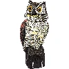 Owl with moving head - bird repeller  - 1 ['repelling birds', ' how to repel birds', ' balcony birds', ' owl scarer', ' fake owl']