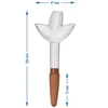 Plant irrigator - leaf transparent with ceramic spike, 120 m - 5 ['irrigator for plants', ' irrigator', ' irrigator in the shape of a leaf', ' original irrigator', ' plant protection', ' plant care', ' irrigator for flowers', ' irrigation leaf', ' irrigation balls', ' irrigation ball', ' designer irrigator', ' how to take care of plants', ' nice home accessories', ' designer watering cans', ' unique watering cans', ' universal watering can', ' ceramic leg', ' ceramic watering can', ' watering can with ceramic leg', ' watering can for small plants and potted flowers']