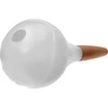 Plant watering globe, matt white, with a ceramic spike, 400 ml - 4 