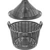 Plastic basket for 20l demijohn - 2 ['garden basket for demijohn', ' for wine', ' homemade wine basket', ' basket for wine demijohn', ' wine basket', ' basket for demijohn']