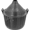 Plastic basket for 25l demijohn  - 1 ['garden basket for demijohn', ' for wine', ' homemade wine basket', ' basket for wine demijohn', ' wine basket', ' basket for demijohn']
