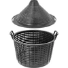 Plastic basket for 25l demijohn - 2 ['garden basket for demijohn', ' for wine', ' homemade wine basket', ' basket for wine demijohn', ' wine basket', ' basket for demijohn']