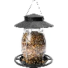 Plastic bird feeder - 21x21x27 cm, black - 3 ['bird feeder', ' feeding birds in winter', ' feeding birds']