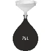Plastic funnel Ø 30 cm - 2 ['wine funnel', ' demijohn funnel', ' wine demijohn funnel', ' all-purpose funnel', ' for wine filtration', ' wine-making accessories']