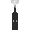 Plastic funnel Ø10 cm - 2 ['funnel for bottles', ' funnel for wine', ' funnel for juice', ' round funnel', ' plastic funnel', ' good funnel', ' funnel from plastic', ' funnel for liquids', ' funnel for bottling', ' juice transfer', ' wine transfer', ' bottling', ' white funnel']