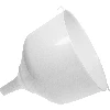 Plastic funnel Ø25 for demijohns, high edge - 2 ['wine funnel', ' demijohn funnel', ' wine demijohn funnel', ' all-purpose funnel', ' for wine filtration', ' wine-making accessories']