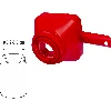 Plastic funnel " Squaring the circle", fi 52-85 mm - 3 ['funnel for preserves', ' funnel for jars', ' funnel for preserves', ' square funnel', ' dishwasher funnel']