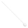 Plastic spoon 70 cm , white  - 1 ['brewing spoon', ' paddle', ' brewing paddle', ' plastic paddle', ' beer paddle', ' brewing accessories']