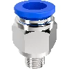 Plug connector + ball valve + stub pipe set - 5 ['accessories for distillers', ' modular distillers', ' for head', ' for reflux']