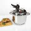 Pressure cooker 12l - 4 ['pressure pot', ' boiling in pressure cooker', ' stainless steel pot', ' induction pressure cooker', ' pressure cooker dishes']