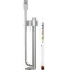 Proofing parrot (dynamic areometer) with alcohol meter  - 1 ['for continuous alcohol measurement', ' for distillation', ' for distiller', ' distillate measurement', ' distillation accessory', ' alkohol meter']
