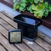 Rain gauge and electronic weather station - wireless, black - 15 ['weather station', ' meteorological station', ' wireless weather station', ' wireless meteorological station', ' rain gauge']