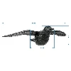 Raven-in-flight, bird repeller - 3 ['bird deterrence', ' how to repel birds', ' balcony bird', ' raven for deterrence', ' artificial raven', ' backyard repeller', ' backyard deterrent', ' raven for repelling', ' repelling raven']