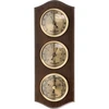 Retro weather station - venge colour with gold dials - 3 