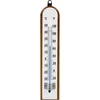 Room thermometer with white scale (-30°C to +50°C) 20cm  - 1 ['indoor thermometer', ' room thermometer', ' thermometer for indoors', ' home thermometer', ' thermometer', ' wooden room thermometer', ' thermometer legible scale', ' thermometer with dual scale']