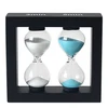 Sand timer / hourglass 3 and 5 min - 3 ['black Friday', ' hourglass', ' timer']