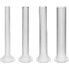 Spare funnels for Browin stuffers, 4 pcs  - 1 ['funnels for stuffers', ' spare funnels for stuffers', ' funnels for vertical stuffers', ' funnels for horizontal stuffers', ' funnels for stuffing', ' funnels for meat processing', ' home meat processing', ' funnels for meat processing with different diameters', ' stuffer accessories']