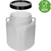 Square Barrel for 30 L, white, with handles, Sterk - 4 ['pickling barrels', ' barrels for pickles', ' cucumber barrel', ' cabbage barrel', ' barrel for cucumber pickling', ' barrel for cabbage pickling', ' square barrel', ' sealable barrel', ' food barrel', ' twist-off cap barrel', ' plastic barrel', ' barrel from plastic', ' barrel with handles', ' good barrel', ' white barrel', ' barrel with cap', ' leak-proof barrel', ' rainwater barrel', ' barrel for rainwater', ' 30 litre barrel']