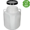 Square Barrel for 50 L, white, with handles, Sterk - 4 ['pickling barrels', ' barrels for pickles', ' cucumber barrel', ' cabbage barrel', ' barrel for cucumber pickling', ' barrel for cabbage pickling', ' square barrel', ' sealable barrel', ' food barrel', ' twist-off cap barrel', ' plastic barrel', ' barrel from plastic', ' barrel with handles', ' good barrel', ' white barrel', ' barrel with cap', ' leak-proof barrel', ' rainwater barrel', ' barrel for rainwater', ' 50 litre barrel']