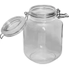Square jar with hermetic closure - 2 L - 2 ['jar', ' hermetic closure']