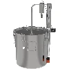 Stainless steel 30 L distiller  - 1 ['distillation kit', ' modular distiller', ' decanter', ' cooler', ' how to distill', ' 18 L distiller', ' pot still']