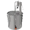 Stainless steel 30 L distiller - 2 ['distillation kit', ' modular distiller', ' decanter', ' cooler', ' how to distill', ' 18 L distiller', ' pot still']
