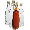 “Staromiejska” 500 mL bottle with a screw cap, 6 pcs - 2 ['liquor bottle', ' vodka bottle', ' decorative bottle']