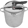 Still and pressure cooker 2-in-1 12 L, condenser+2x sedimentation tank - 2 ['still', ' still with pressure cooker', ' pressure cooker', ' device for', ' still for', ' distillation']