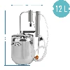 Still and pressure cooker 2-in-1 12 L, condenser+2x sedimentation tank - 8 ['still', ' still with pressure cooker', ' pressure cooker', ' device for', ' still for', ' distillation']