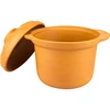 Stoneware , clay baker, 3 L, brown - 2 ['for roasting meat', ' for baking bread', ' clay pot', ' non-scorching baking', ' fat-free cooking', ' healthy cooking', ' clay pot']