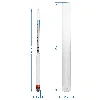 The alcoholometer - 4 ['alcohol meter', ' hydrometer for measuring alcohol', ' alcohol indicator', ' for distillates', ' for vodka']