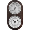 Thermometer/clock (silver clocks) - 2 