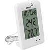 Thermometer – electronic, sensor, white  - 1 ['temperature', ' ambient temperature', ' temperature control', ' indoor thermometer', ' outdoor thermometer', ' outdoor thermometer']