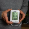 Thermometer – electronic, sensor, white - 9 ['temperature', ' ambient temperature', ' temperature control', ' indoor thermometer', ' outdoor thermometer', ' outdoor thermometer']