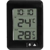 Thermometer – electronic, wireless, sensor, black - 2 ['thermometer', ' universal thermometer', ' electronic thermometer', ' outdoor window thermometer', ' outdoor thermometer', ' indoor thermometer', ' room thermometer', ' weather station', ' meteorological station', ' thermometer with sensor']