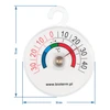 Thermometer for refrigerators and freezers  (-35°C to +45°C) Ø 5cm - 2 ['bimetallic thermometer', ' kitchen thermometer', ' cooking thermometer', ' thermometer for refrigerators', ' refrigerator thermometer', ' freezer thermometer', ' cooler thermometers', ' refrigerator thermometers', ' thermometers for refrigerators']