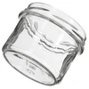 Twist-off jar 235 ml with a colour Ø82/6 lid - 6 pcs - 7 ['glass jar', ' decorative cap', ' for preserves', ' for preserves', ' for jams', ' set of jars']
