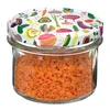 Twist-off jar 235 ml with a colour Ø82/6 lid - 6 pcs - 4 ['glass jar', ' decorative cap', ' for preserves', ' for preserves', ' for jams', ' set of jars']
