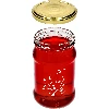 Twist off jar, 300 ml, with “Fruit” print and Ø66/4 lid - 3 pcs. - 5 ['printed jars', ' decorative jars', ' jars with screw caps', ' preserving jars', ' elegant jars', ' jam jars', ' printed jar', ' graphic jar', ' preserving jars', ' pantry jars', ' TO jar', ' twist-off jar']