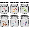 Twist-off jar for children, 212 ml, with print and lid, 6 pcs - 3 ['jars with print', ' decorative jars', ' jars with lids', ' jars for preserves', ' elegant jars', ' jars for jams', ' jar with print', ' jar with graphics', ' preserve jars', ' jars for larder', ' 212 mL jar', ' jars for storage', ' jars for yoghurt', ' yoghurt jars', ' jars for children', ' jar for children', ' children’s jar']