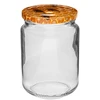 Twist off lid Ø82/6 , honey 1 graphic - 10 pcs. - 3 ['cap', ' screw-on cap', ' jars']