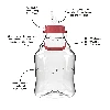 Unbreakable Demijohn - 10 L with handle - 4 ['demijohns', ' shatterproof demijohns', ' 10l demijohns', ' beer container', ' beer demijohns', ' fermenter', ' fermentable', ' unbreakable demijohns', ' wide mouth demijohns', ' balloon holder']