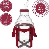 Unbreakable Demijohn - 15 L with braces - 6 ['demijohns', ' beer balloons', ' wine containers', ' beer containers', ' PET containers', ' wide-bore balloons', ' wine kits', ' unbreakable containers', ' fermentation containers', ' fermentation balloons', ' balloons with cap', ' demijohn with accessories', ' wine novelties', ' home-made wine', ' home-made beer', ' carrying straps', ' ', ' plastic', ' unbreakable', ' fermentor', ' dymion', ' gourd', ' gallon', ' wine', ' beer', ' with straps', ' kit']