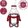 Unbreakable Demijohn - 15 L with braces - 5 ['demijohns', ' beer balloons', ' wine containers', ' beer containers', ' PET containers', ' wide-bore balloons', ' wine kits', ' unbreakable containers', ' fermentation containers', ' fermentation balloons', ' balloons with cap', ' demijohn with accessories', ' wine novelties', ' home-made wine', ' home-made beer', ' carrying straps', ' ', ' plastic', ' unbreakable', ' fermentor', ' dymion', ' gourd', ' gallon', ' wine', ' beer', ' with straps', ' kit']